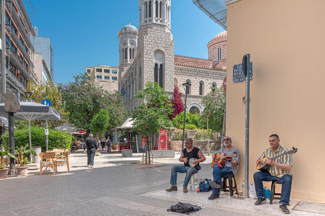 Athens Central Smart Apartment Luaran gambar